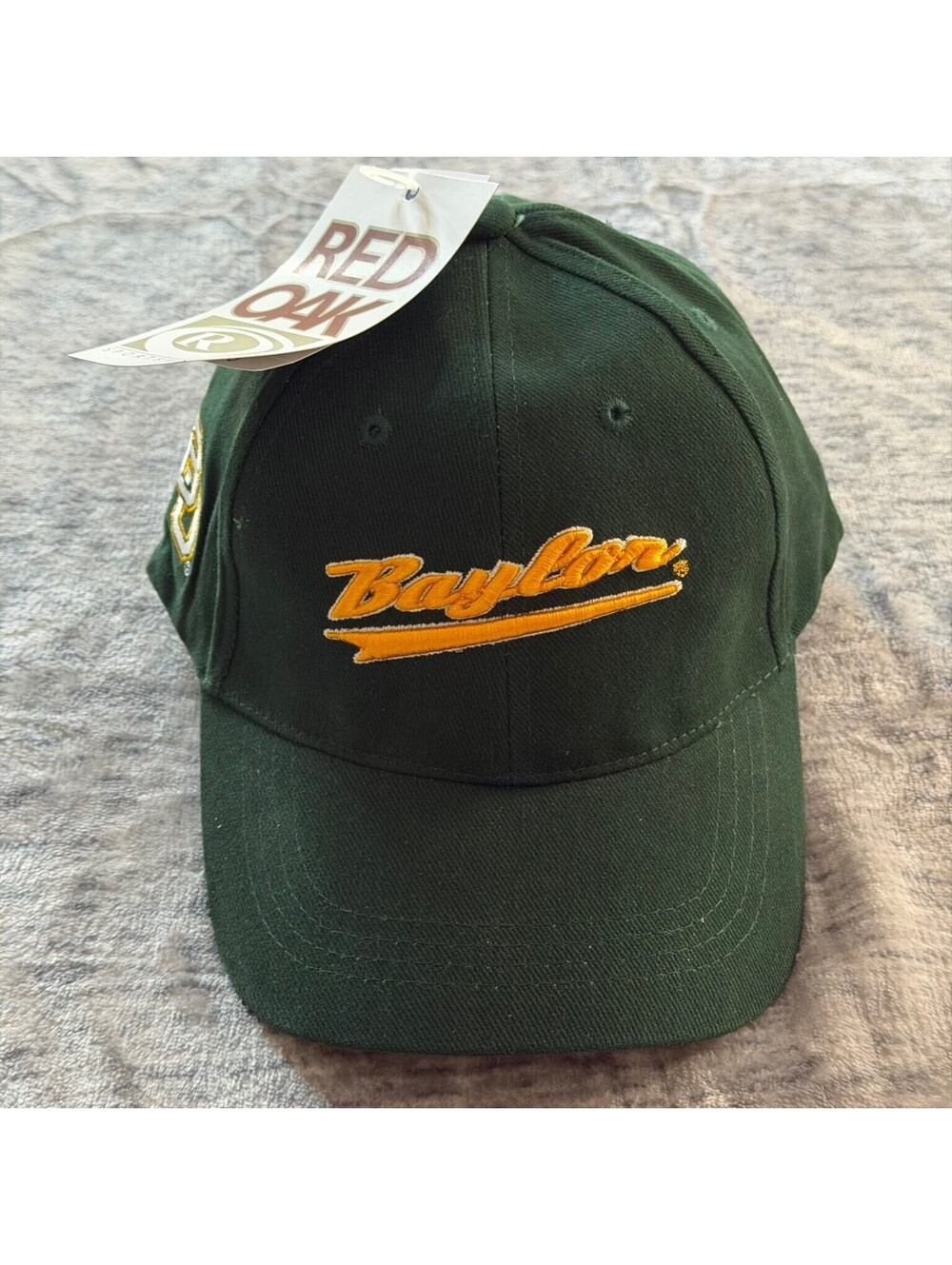 Baylor Bears Red Oak Adjustable Hat Cap One Size NCAA Big 12
